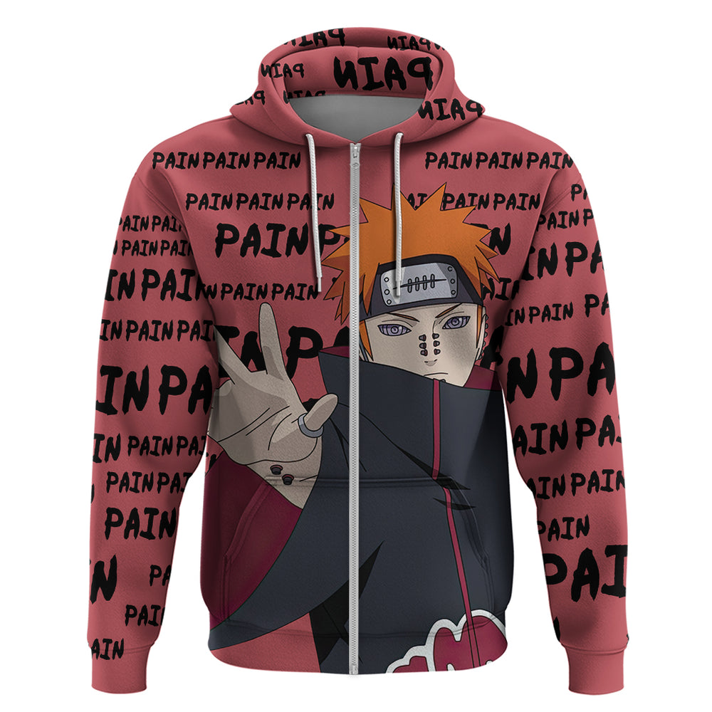 Pain - Style Manga Hoodie Pain - Style Manga Hoodie