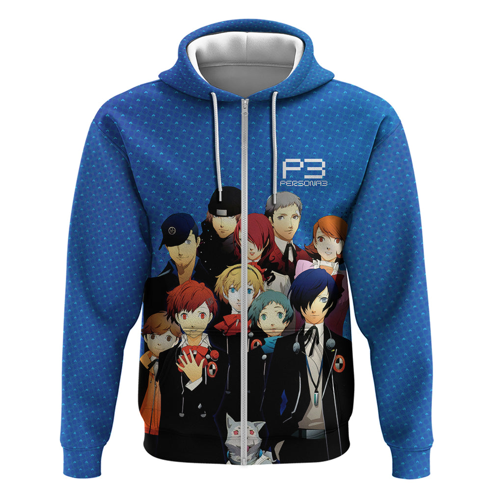 Persona 3 Team Anime Hoodie Persona 3 Team Anime Hoodie