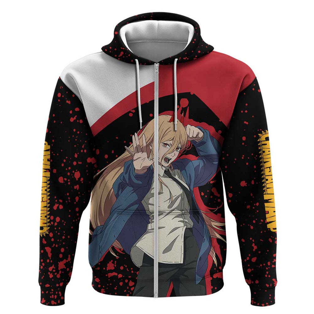 Power - Chainsaw Man Hoodie Anime Style Power - Chainsaw Man Hoodie Anime Style