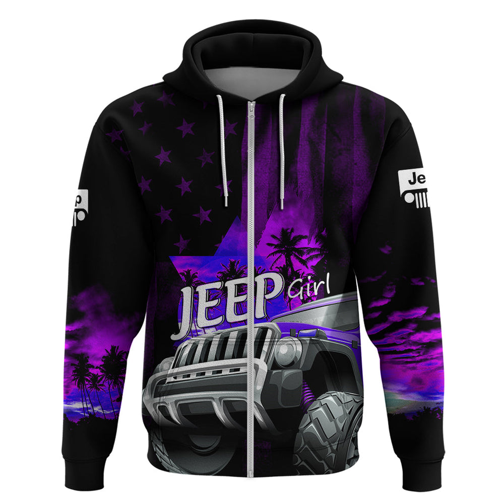 Purple Jeep Hoodie You Can Go Fast But I Can Go Anywhere Purple Jeep Hoodie You Can Go Fast But I Can Go Anywhere