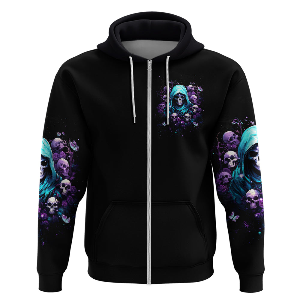 Reaper Skull Hoodie Don't Try To Figure Me Out DT01 Reaper Skull Hoodie Don't Try To Figure Me Out DT01