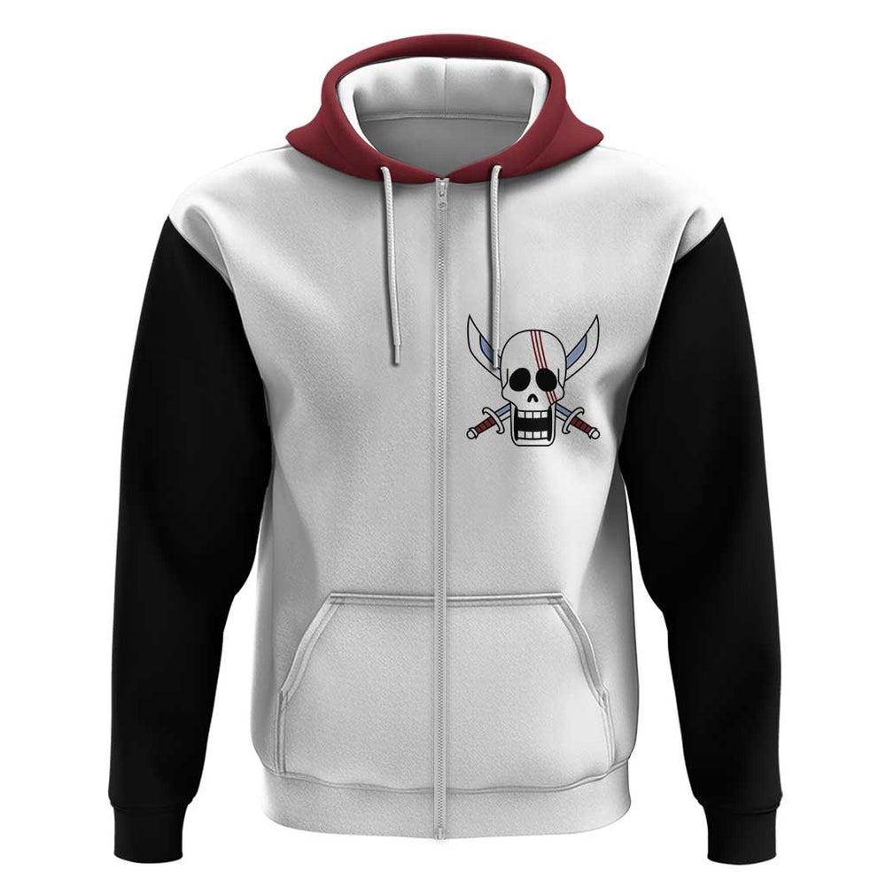 Shank Red Hair - One Piece Hoodie Anime Uniform Style Shank Red Hair - One Piece Hoodie Anime Uniform Style