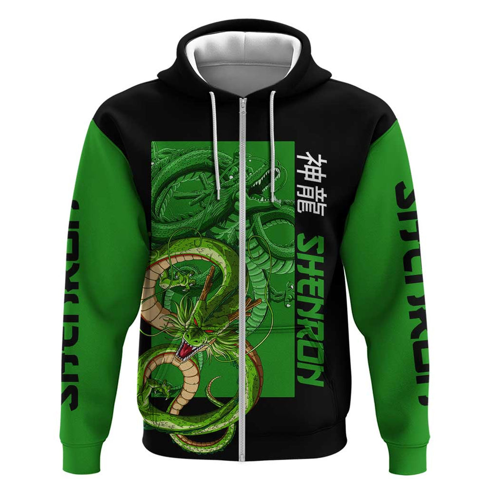 Shenron - Dragon Ball Hoodie Anime Style Shenron - Dragon Ball Hoodie Anime Style