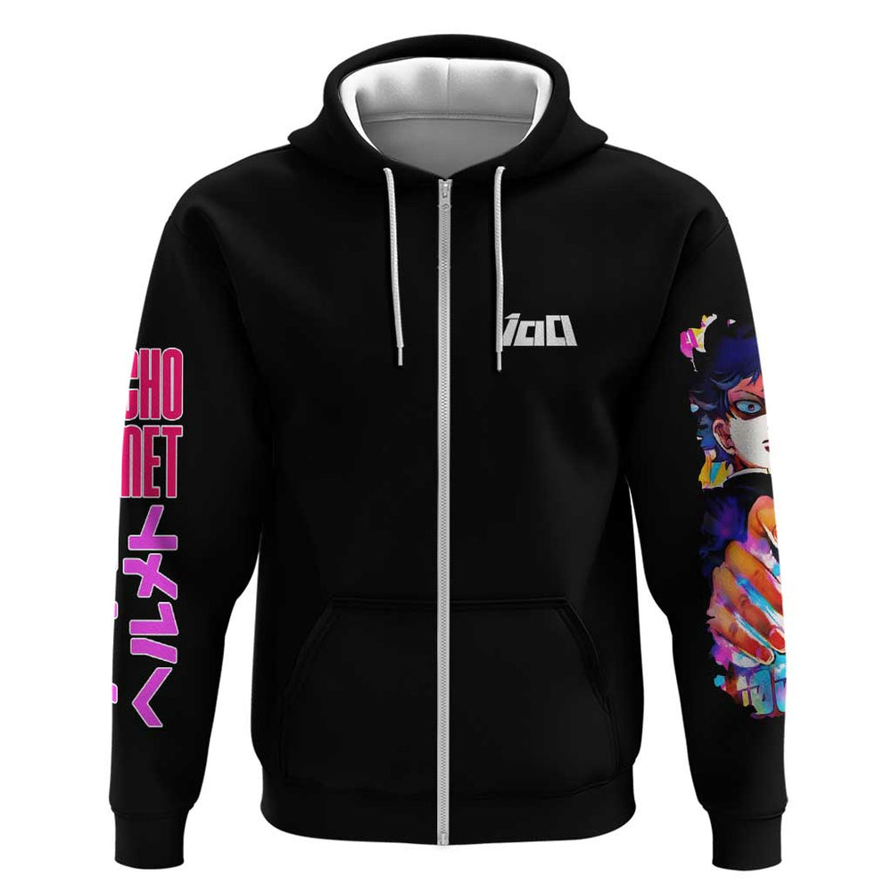 Shigeo Kageyama V4 Mob Psycho 100 Hoodie Japan Anime Style Shigeo Kageyama V4 Mob Psycho 100 Hoodie Japan Anime Style