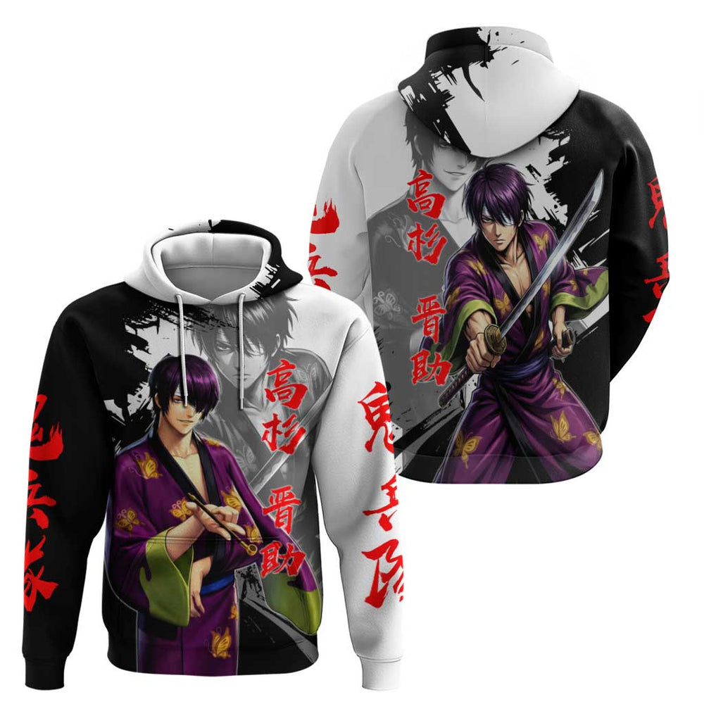 Shinsuke Takasugi Hoodie Dark Ronin Ink Wash Style Shinsuke Takasugi Hoodie Dark Ronin Ink Wash Style