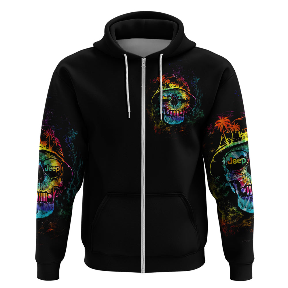 Skull Jeep Hoodie Never Underestimate An Old Man With A Jeep DT01 Skull Jeep Hoodie Never Underestimate An Old Man With A Jeep DT01