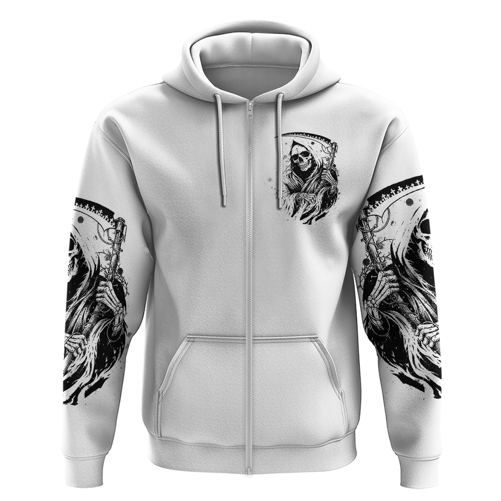 Skull Reaper Hoodie I Can't Go To Hell Devil Restrainning Order Against Me DT01 Skull Reaper Hoodie I Can't Go To Hell Devil Restrainning Order Against Me DT01