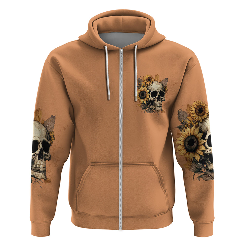 Sunflower Skull Hoodie She Is Sunshine Mixed With A Little Hurricance DT01 Sunflower Skull Hoodie She Is Sunshine Mixed With A Little Hurricance DT01