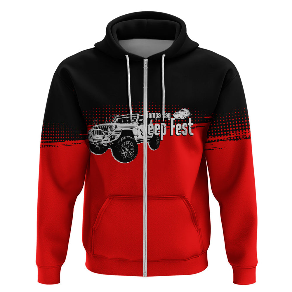 Tamba Bay Jeep Fest Hoodie Grunge Vibe Red Style Tamba Bay Jeep Fest Hoodie Grunge Vibe Red Style