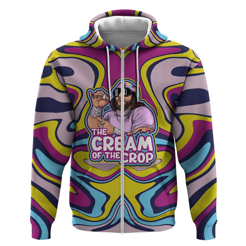 The Cream of the Crop Trippy Randy Savage Pop Culture Hoodie Anime Style The Cream of the Crop Trippy Randy Savage Pop Culture Hoodie Anime Style