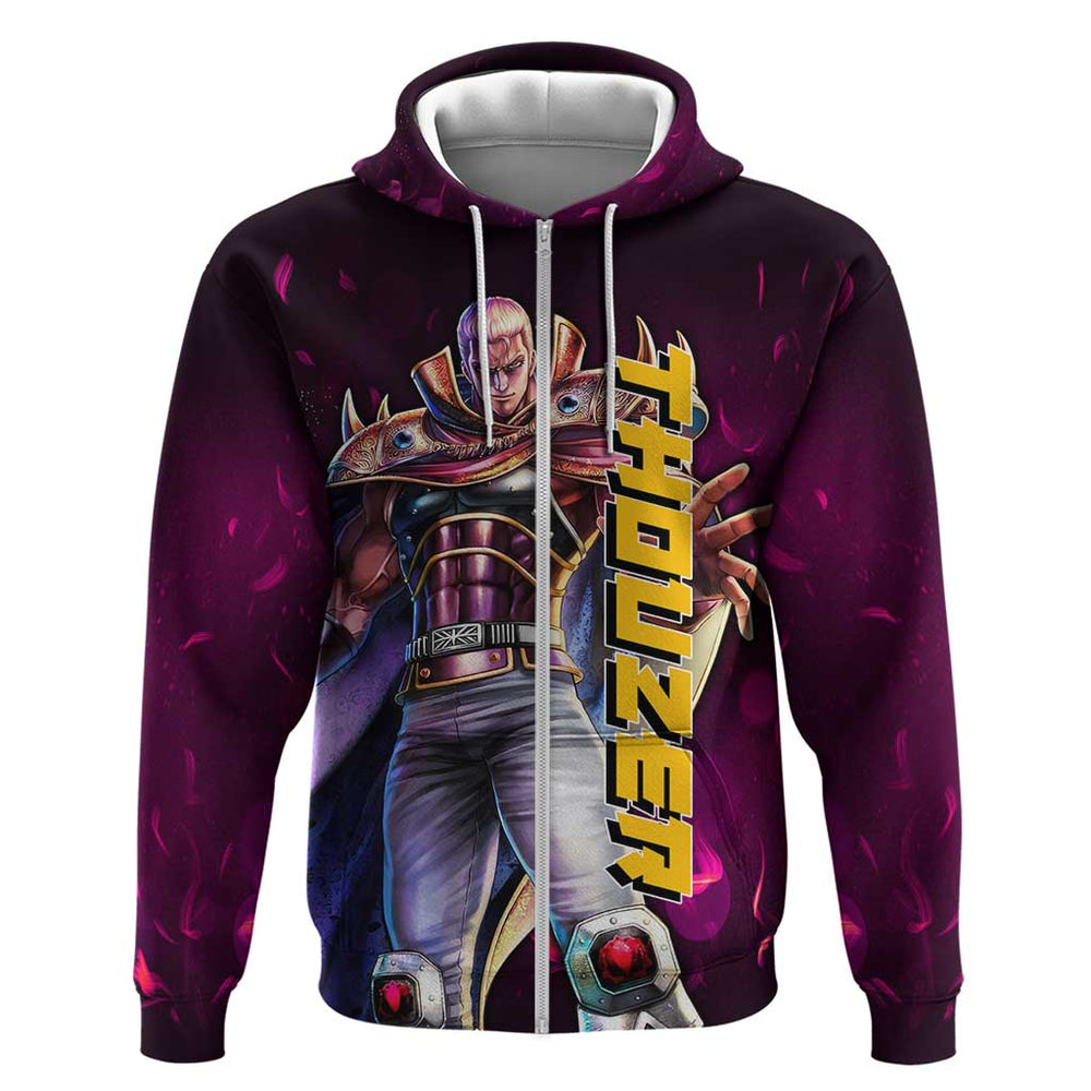 Thouzer - Fist Of The North Star Hoodie Anime Style Thouzer - Fist Of The North Star Hoodie Anime Style
