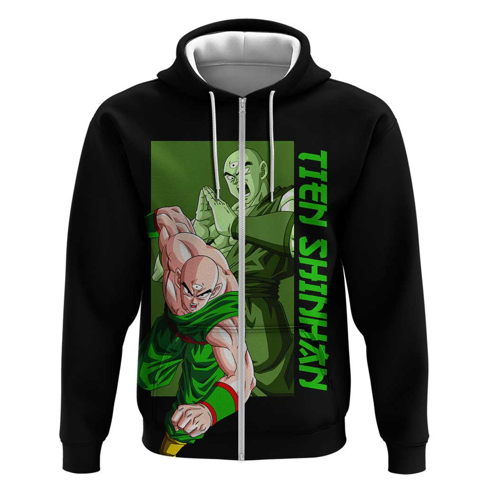 Tien Shinhan - Dragon Ball Z Hoodie Anime Style Tien Shinhan - Dragon Ball Z Hoodie Anime Style