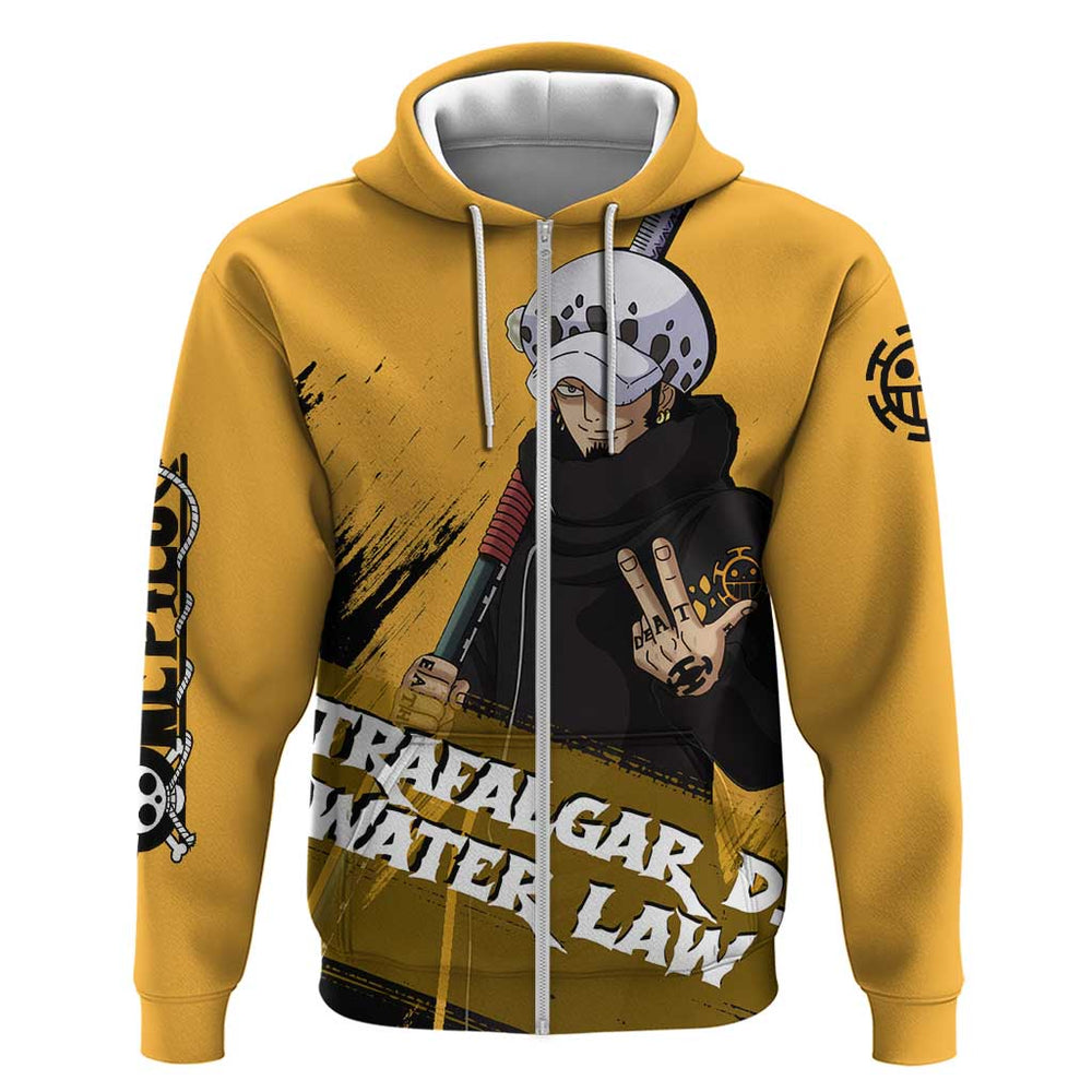 Trafalgar D. Water Law - One Piece Hoodie Anime Style Trafalgar D. Water Law - One Piece Hoodie Anime Style