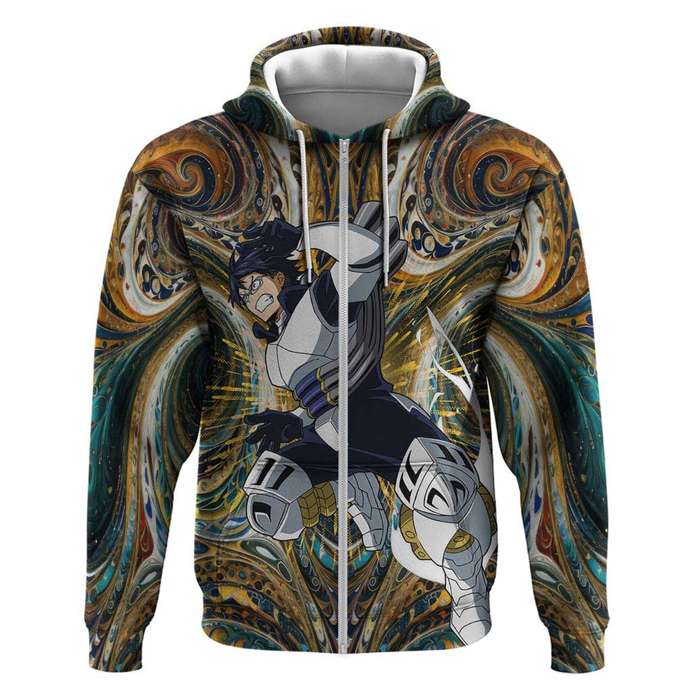 Trippy Engine Ida Tenya My Hero Academia Hoodie Trippy Style Trippy Engine Ida Tenya My Hero Academia Hoodie Trippy Style