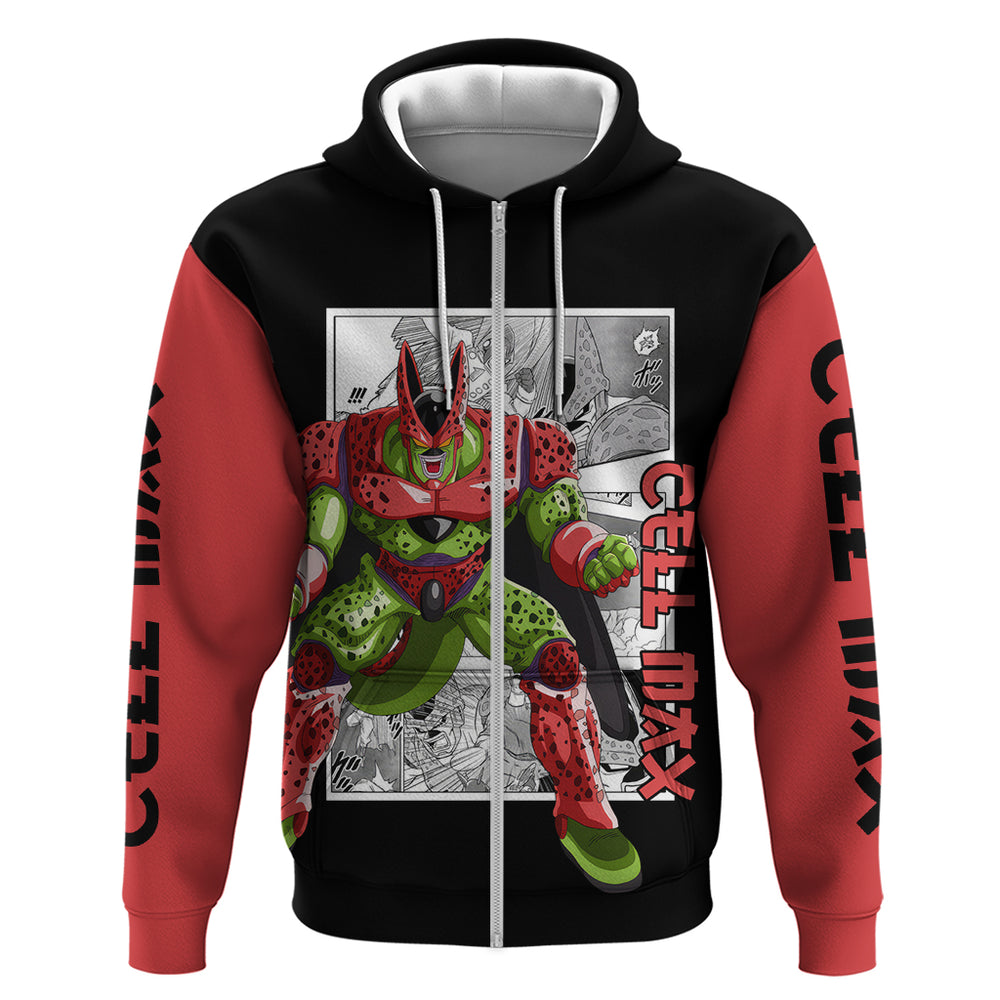 Cell Max Hoodie Dragon Ball Mix Anime Manga Cell Max Hoodie Dragon Ball Mix Anime Manga