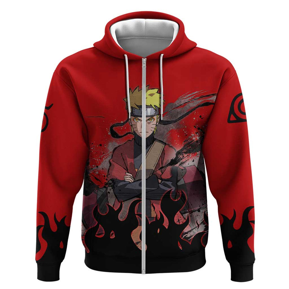 Uzumaki Sage - Naruto Hoodie Anime Style Uzumaki Sage - Naruto Hoodie Anime Style