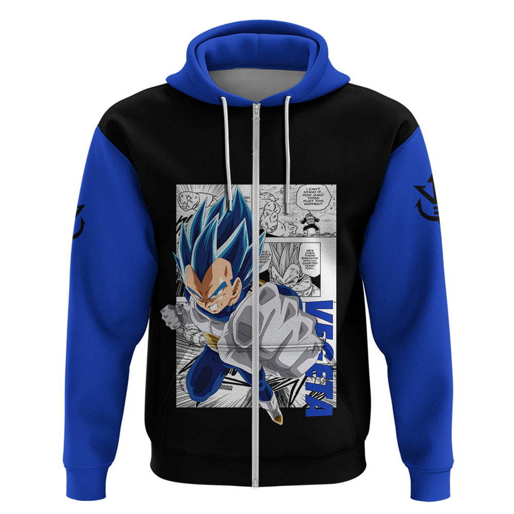 Vegeta Blue - Anime Manga Hoodie Vegeta Blue - Anime Manga Hoodie