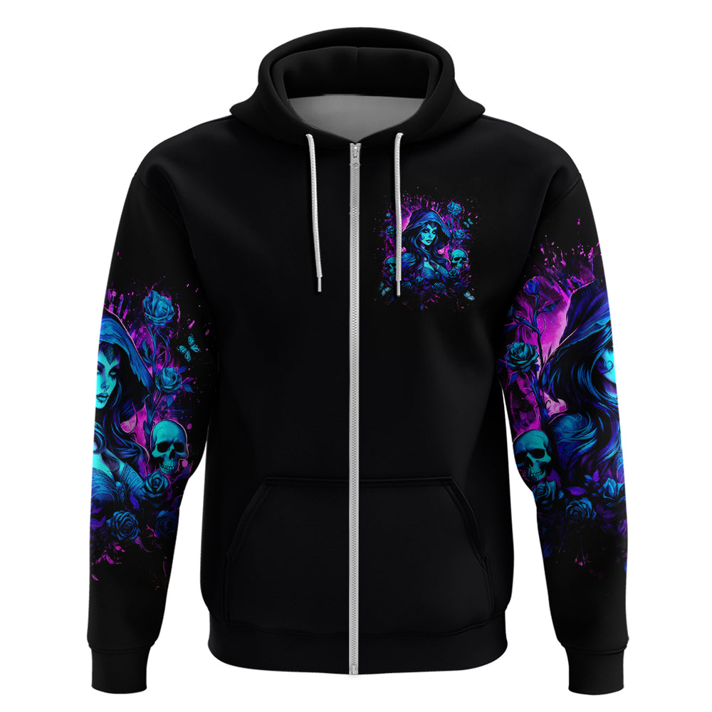 Witch Skull Hoodie Assuming Was Like Most Girls Was Your First Mistake DT01 Witch Skull Hoodie Assuming Was Like Most Girls Was Your First Mistake DT01