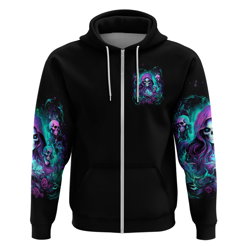 Witch Skull Hoodie If I'm Too Quiet And Smiling You Might Want To Run DT01 Witch Skull Hoodie If I'm Too Quiet And Smiling You Might Want To Run DT01
