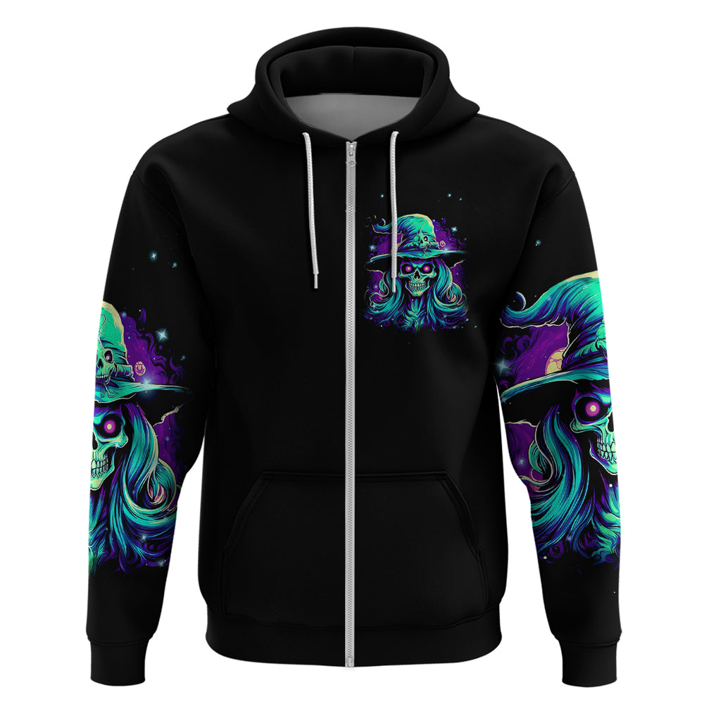 Witch Skull Hoodie Skull Witch Hello Darkness My Old Friend DT01 Witch Skull Hoodie Skull Witch Hello Darkness My Old Friend DT01