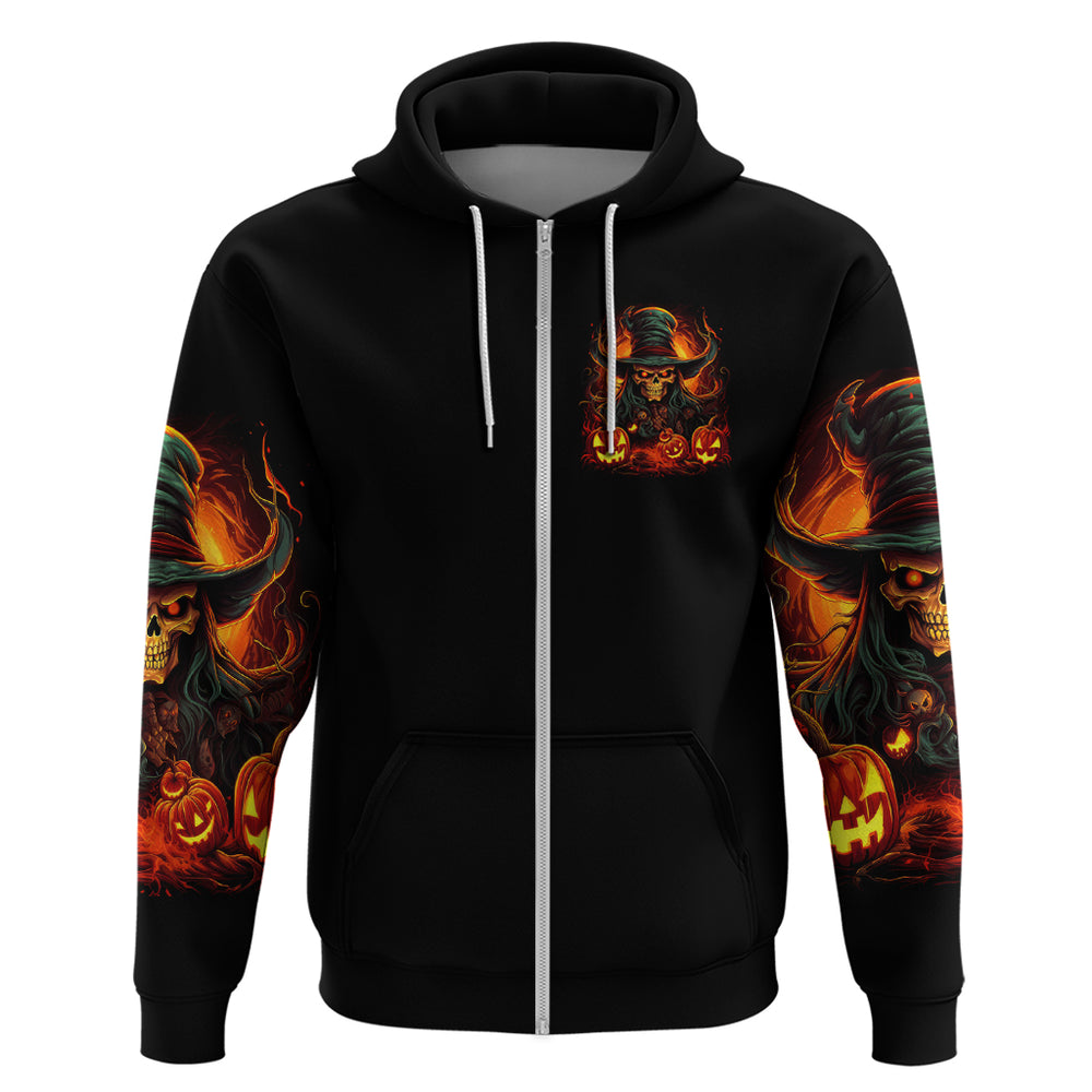 Witch Skull Hoodie Witches With Hitches DT01 Witch Skull Hoodie Witches With Hitches DT01