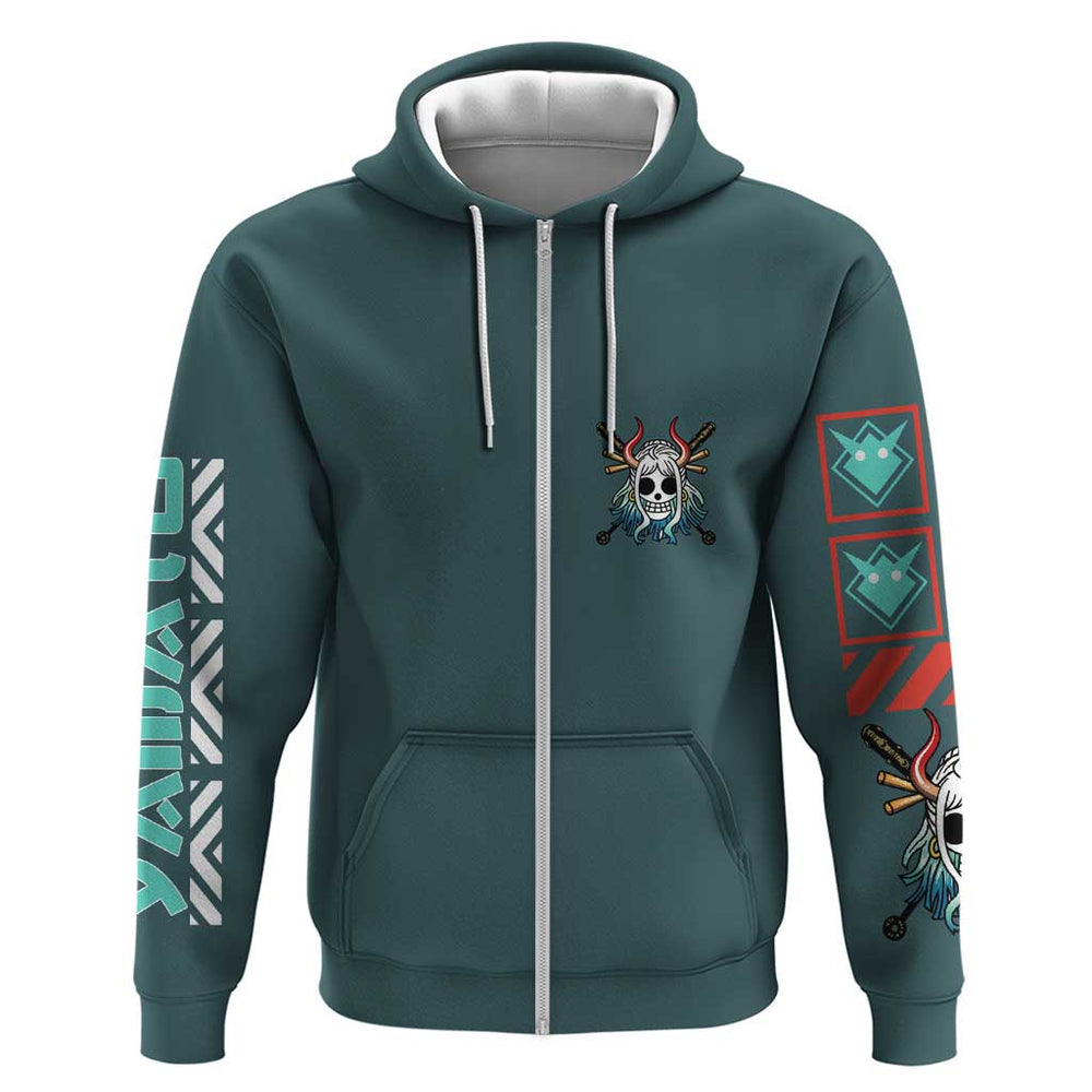 Yamato One Piece Hoodie Anime Style Yamato One Piece Hoodie Anime Style