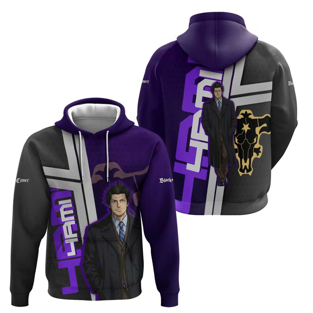 Yami Sukehiro Hoodie Dark Anime Graphic Style Yami Sukehiro Hoodie Dark Anime Graphic Style