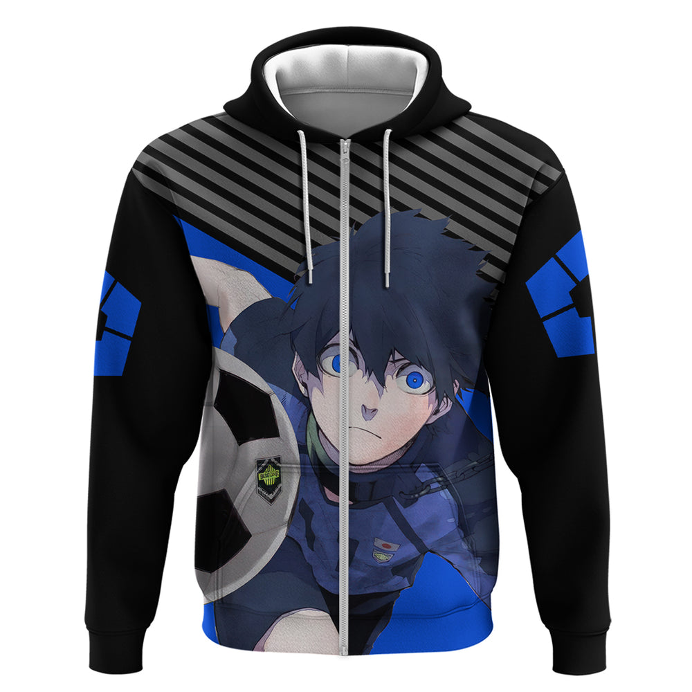 Yoichi Isagi Blue Lock Hoodie Anime Style Yoichi Isagi Blue Lock Hoodie Anime Style
