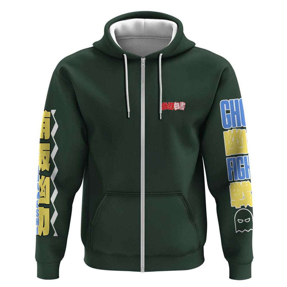 Yusuke Urameshi V3 Yuyu Hakusho Hoodie Anime Style Yusuke Urameshi V3 Yuyu Hakusho Hoodie Anime Style