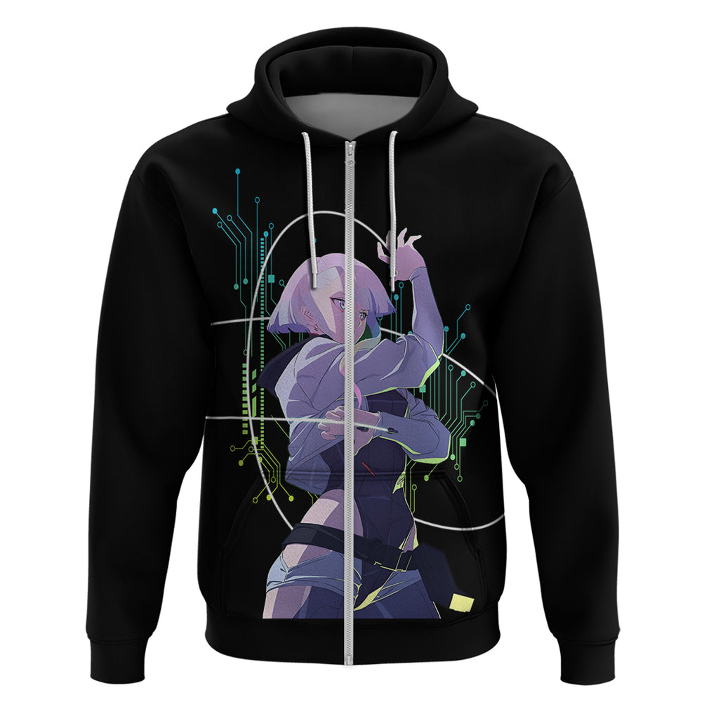 Cyberpunk Lucy - Anime Cyberpunk Hoodie Cyberpunk Lucy - Anime Cyberpunk Hoodie