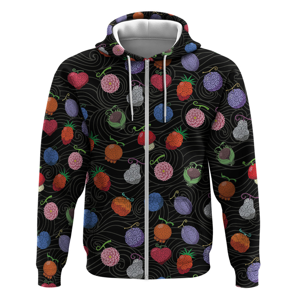 Devil Fruits Hoodie One Piece Devil Fruits Hoodie One Piece