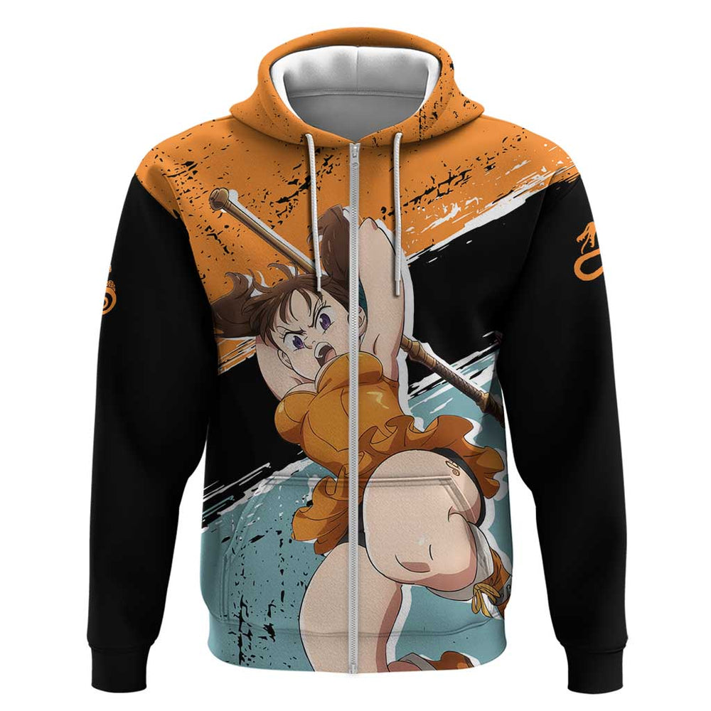 Diane - Nanatsu No Taizai Hoodie Anime Style Diane - Nanatsu No Taizai Hoodie Anime Style
