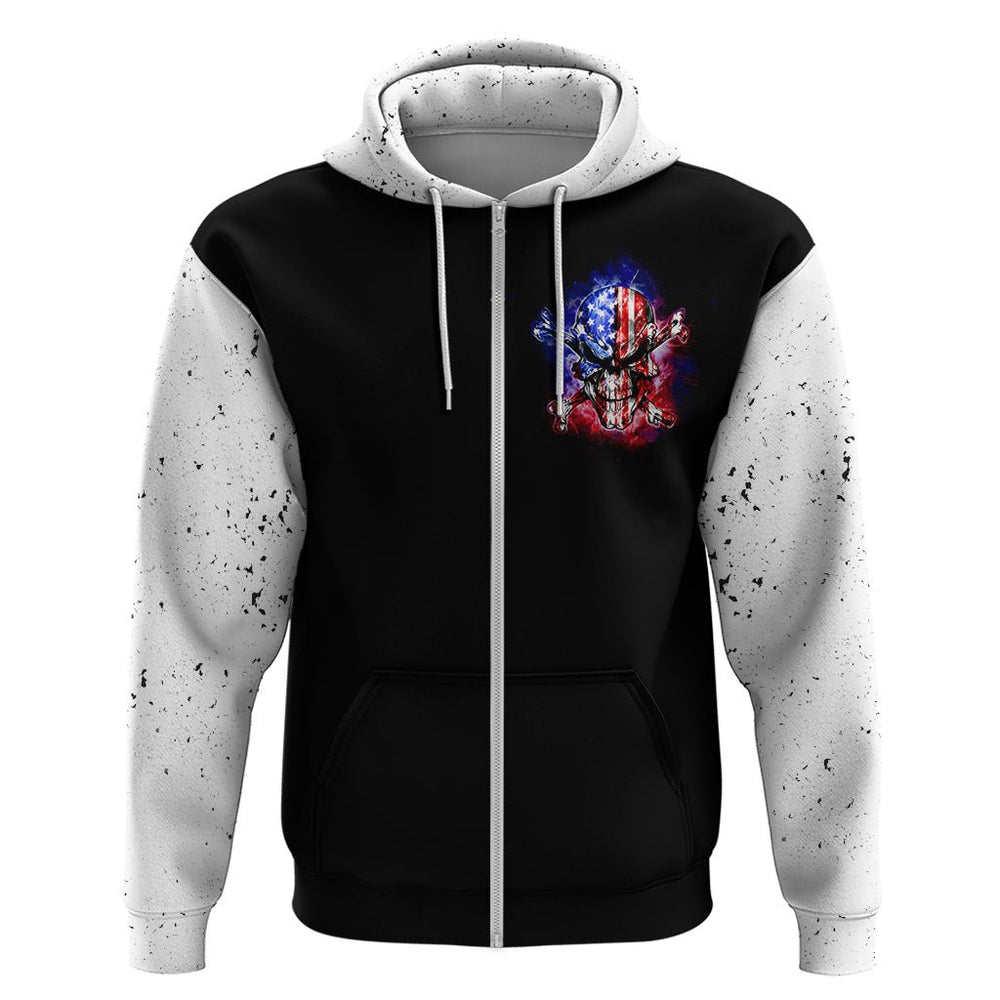 American Skull Hoodie American Live It Love It Or Get The Hell Out DT01 American Skull Hoodie American Live It Love It Or Get The Hell Out DT01