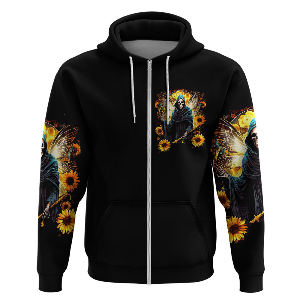 Fairy Death Skull Hoodie Mess With Me I'll Let Karma Do It's Job DT01 Fairy Death Skull Hoodie Mess With Me I'll Let Karma Do It's Job DT01