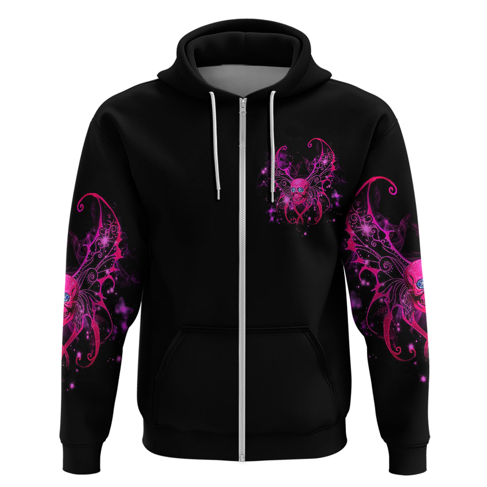 Fairy Skull Hoodie My Next Life I Want To Be Karma Fairy DT01 Fairy Skull Hoodie My Next Life I Want To Be Karma Fairy DT01