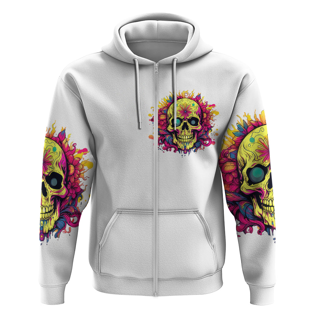Flower Skull Hoodie Judge Me When You're Perfect Otherwise Shut Up DT01 Flower Skull Hoodie Judge Me When You're Perfect Otherwise Shut Up DT01