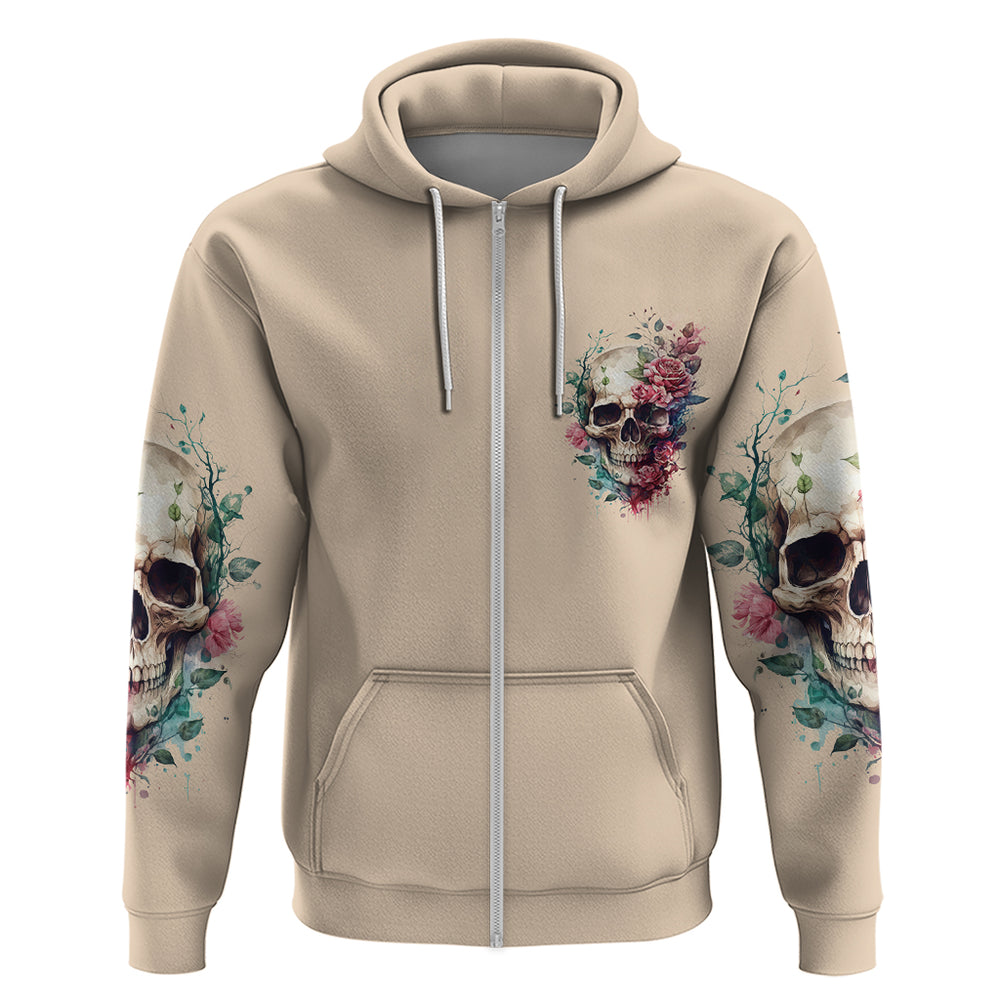 Fresh Out Of F Watercolor Skull Hoodie Fresh Out Of F Watercolor Skull Hoodie