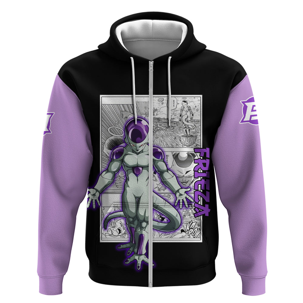 Frieza Hoodie Dragon Ball Mix Anime Manga Frieza Hoodie Dragon Ball Mix Anime Manga