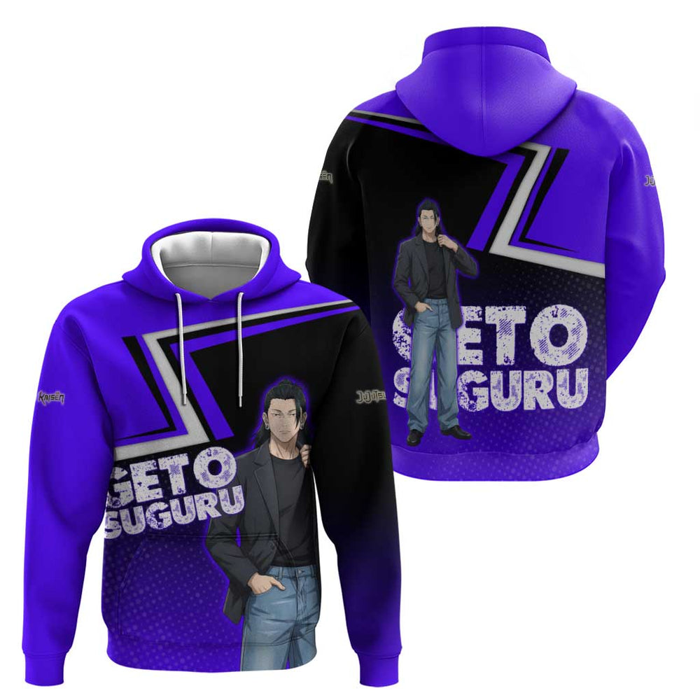Geto Suguru Hoodie Jujutsu Kaisen Casual Suit Look Geto Suguru Hoodie Jujutsu Kaisen Casual Suit Look