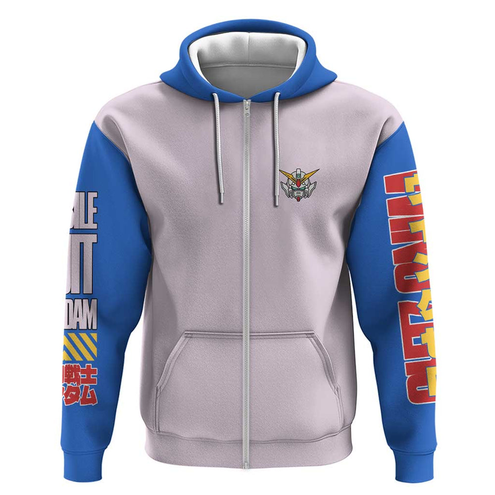 Heero Yuya x Wing Zero Gundam Wing Endless Waltz Hoodie Anime Style Heero Yuya x Wing Zero Gundam Wing Endless Waltz Hoodie Anime Style