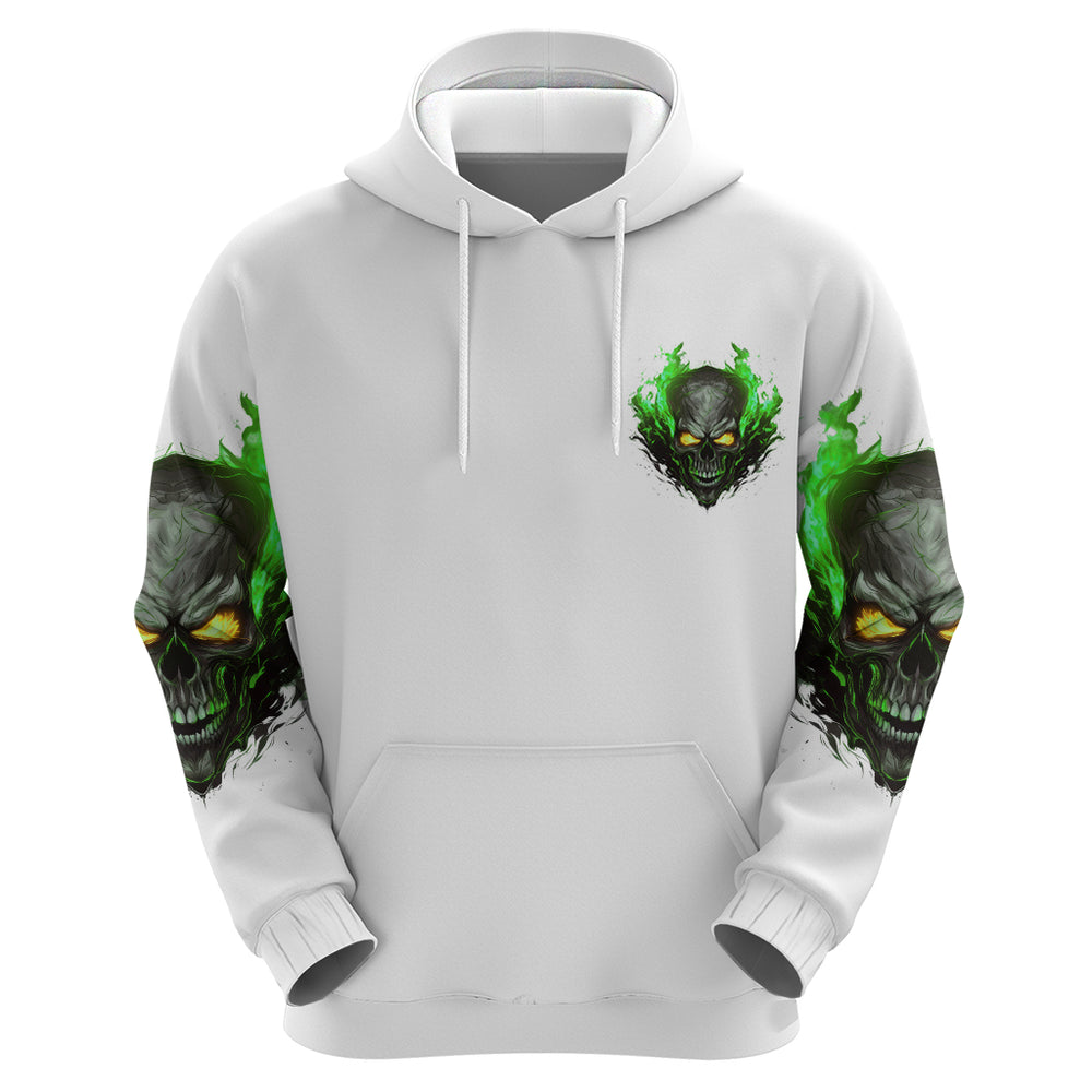 I Can't Go To Hell Fire Eyes Skull Hoodie I Can't Go To Hell Fire Eyes Skull Hoodie