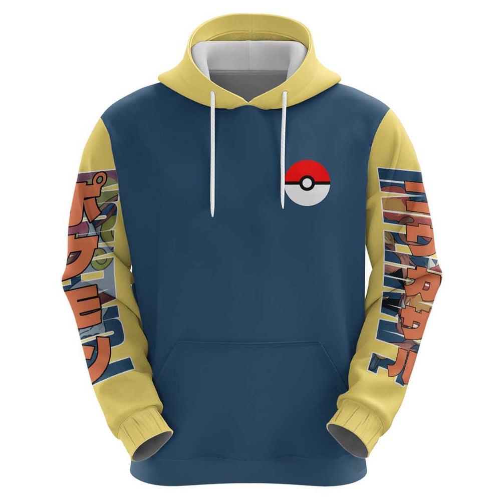 Infernape - Poke Hoodie Anime Style Infernape - Poke Hoodie Anime Style