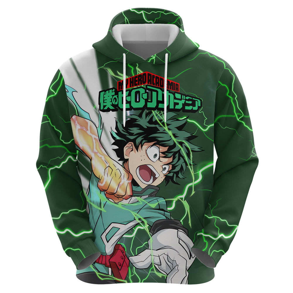 Izuku Midoriya Deku - My Hero Academia Hoodie Anime Style Izuku Midoriya Deku - My Hero Academia Hoodie Anime Style