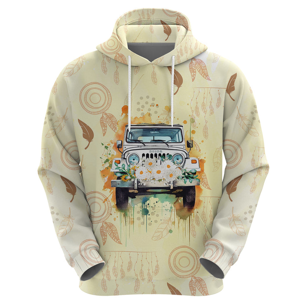 Jeep Girl Daisy Hoodie Just A Girl Who Loves Her Jeep Jeep Girl Daisy Hoodie Just A Girl Who Loves Her Jeep