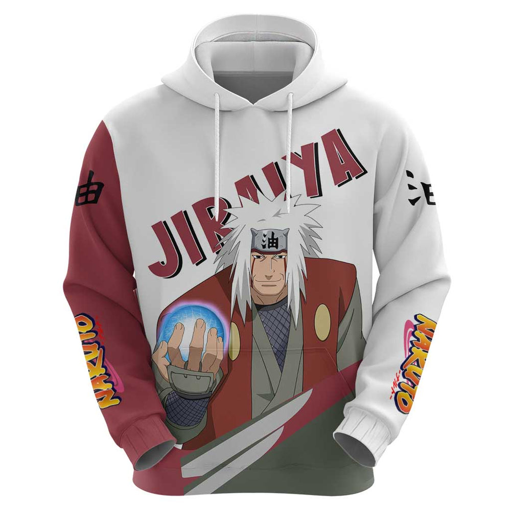 Jiraiya - Naruto Hoodie Anime Style Jiraiya - Naruto Hoodie Anime Style