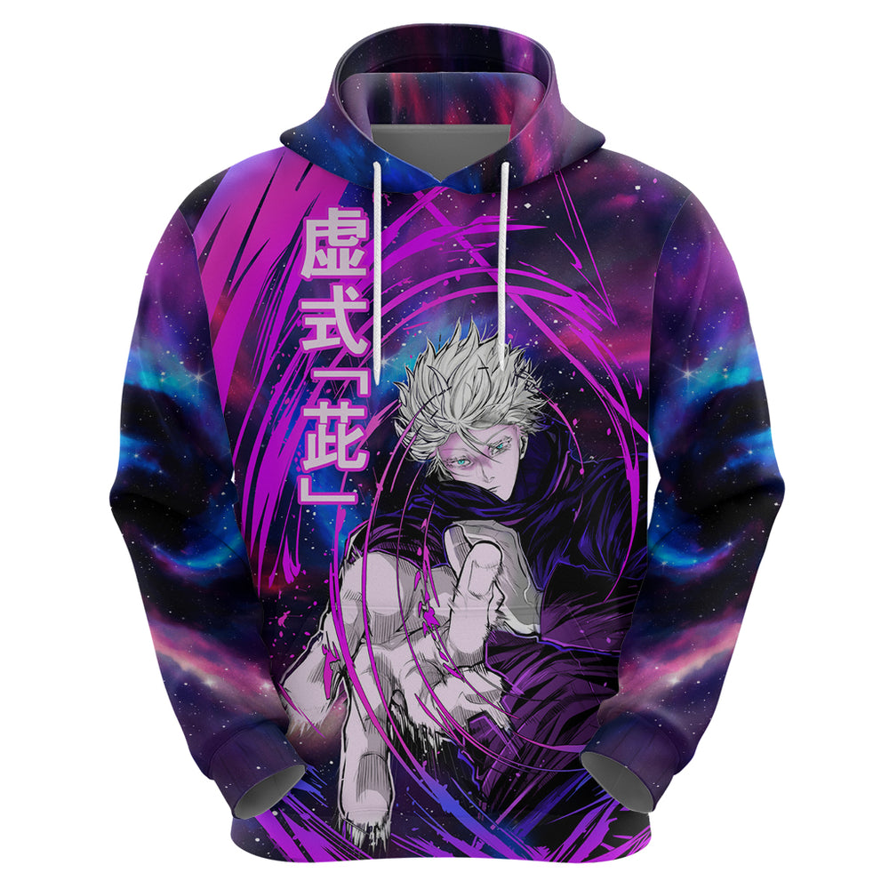 JJK Gojo Satoru Hoodie Hollow Technique JJK Gojo Satoru Hoodie Hollow Technique