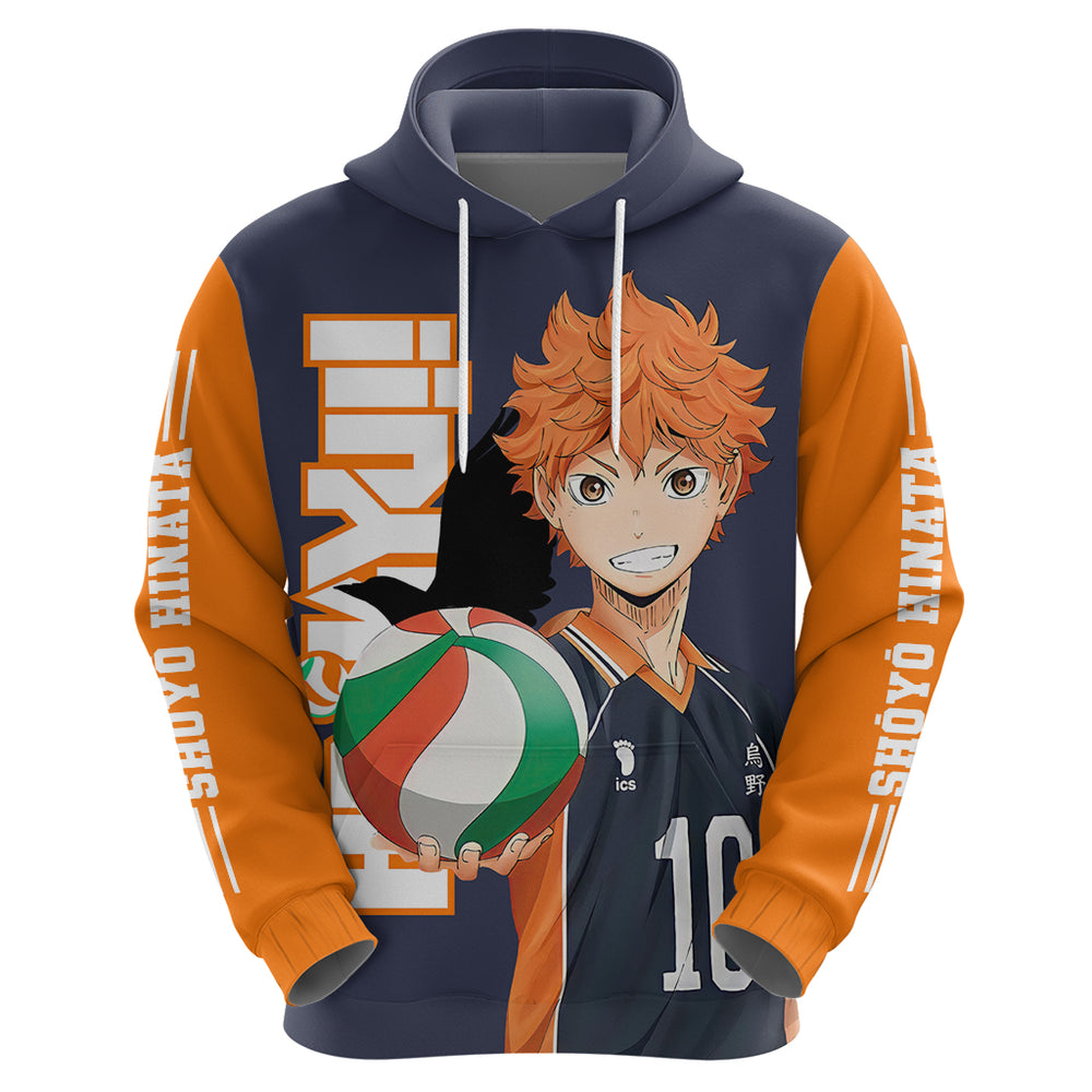 Karasuno Shoyo Hinata Hoodie Karasuno Shoyo Hinata Hoodie