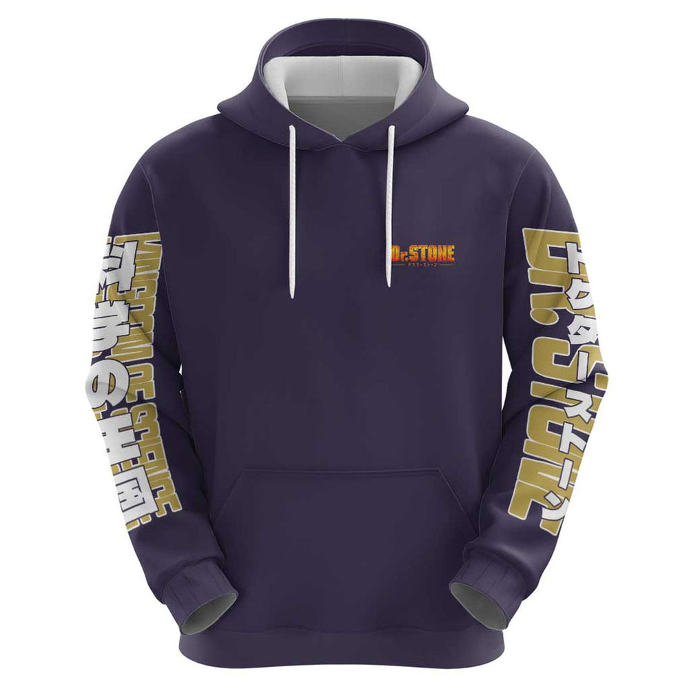 Kingdom of Science Dr. Stone Hoodie Anime Style Kingdom of Science Dr. Stone Hoodie Anime Style
