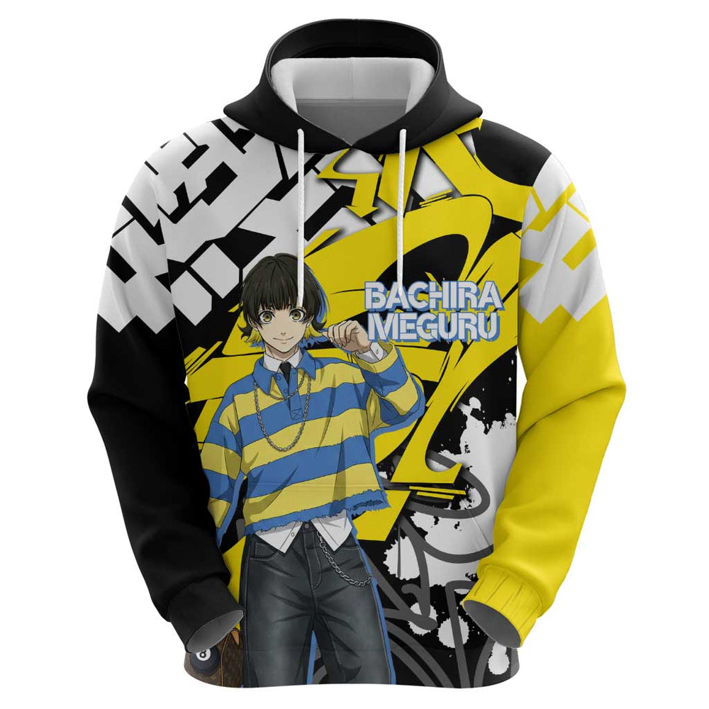 Bachira Meguru Blue Lock Hoodie Graffiti Street Anime Style Bachira Meguru Blue Lock Hoodie Graffiti Street Anime Style