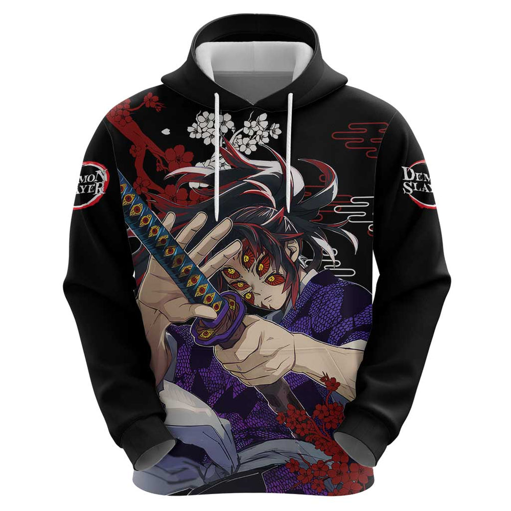 Kokushibo - Demon Slayer Hoodie Anime Japan Style Kokushibo - Demon Slayer Hoodie Anime Japan Style